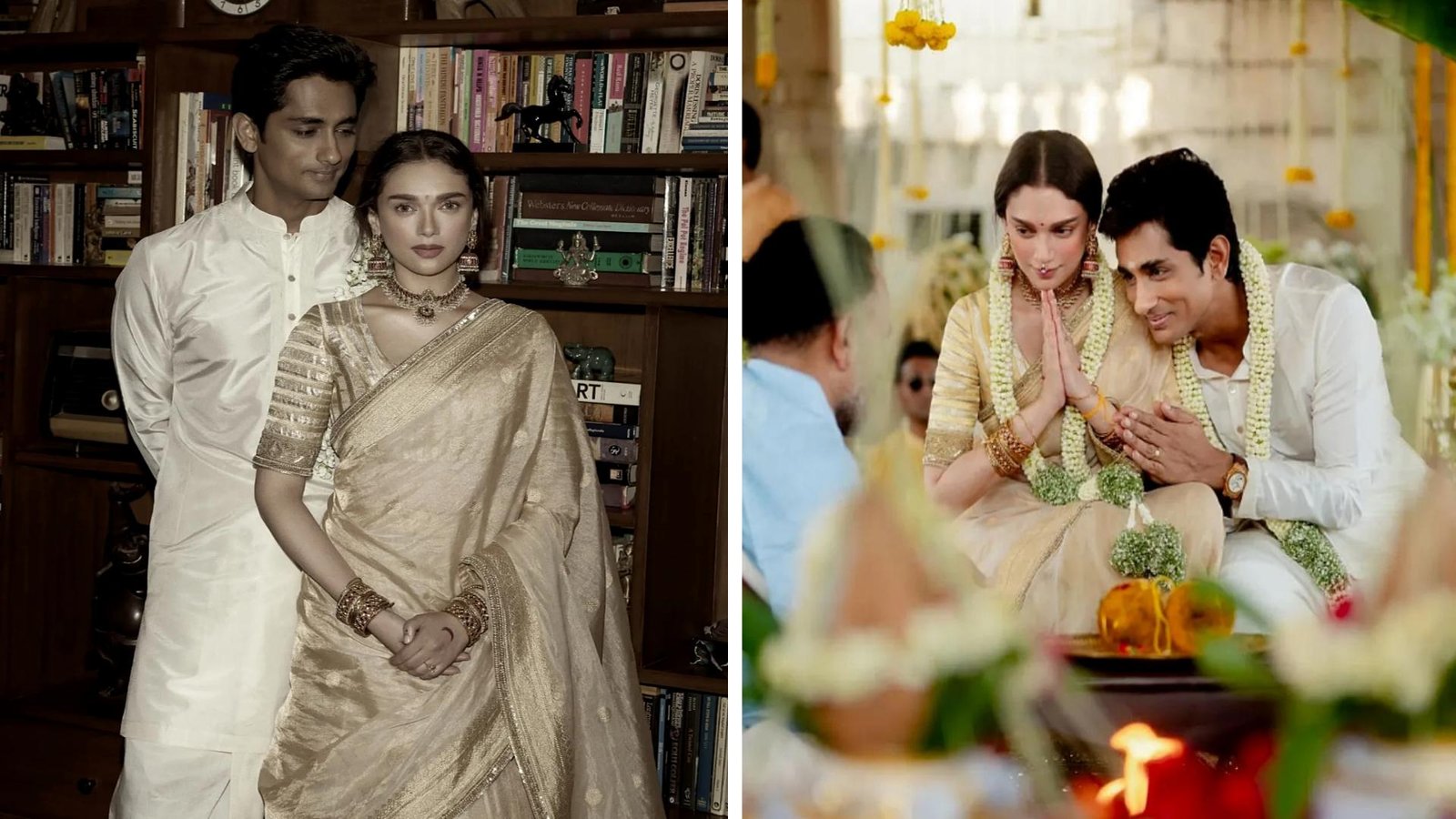 Aditi rao hydari and Siddhrath marriage