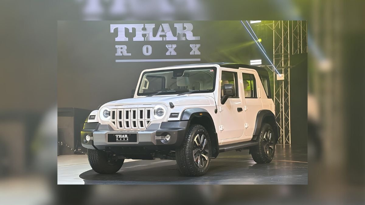 First Mahindra Thar Roxx sold for ₹ 1.31 crore