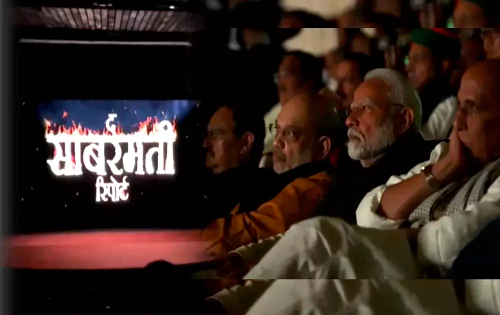 Prime Minister Narendra Modi saw The Sabarmati Report