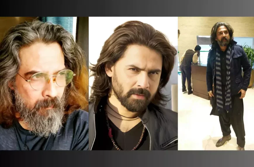 Portrait of Mukul Dev, renowned Bollywood and television actor