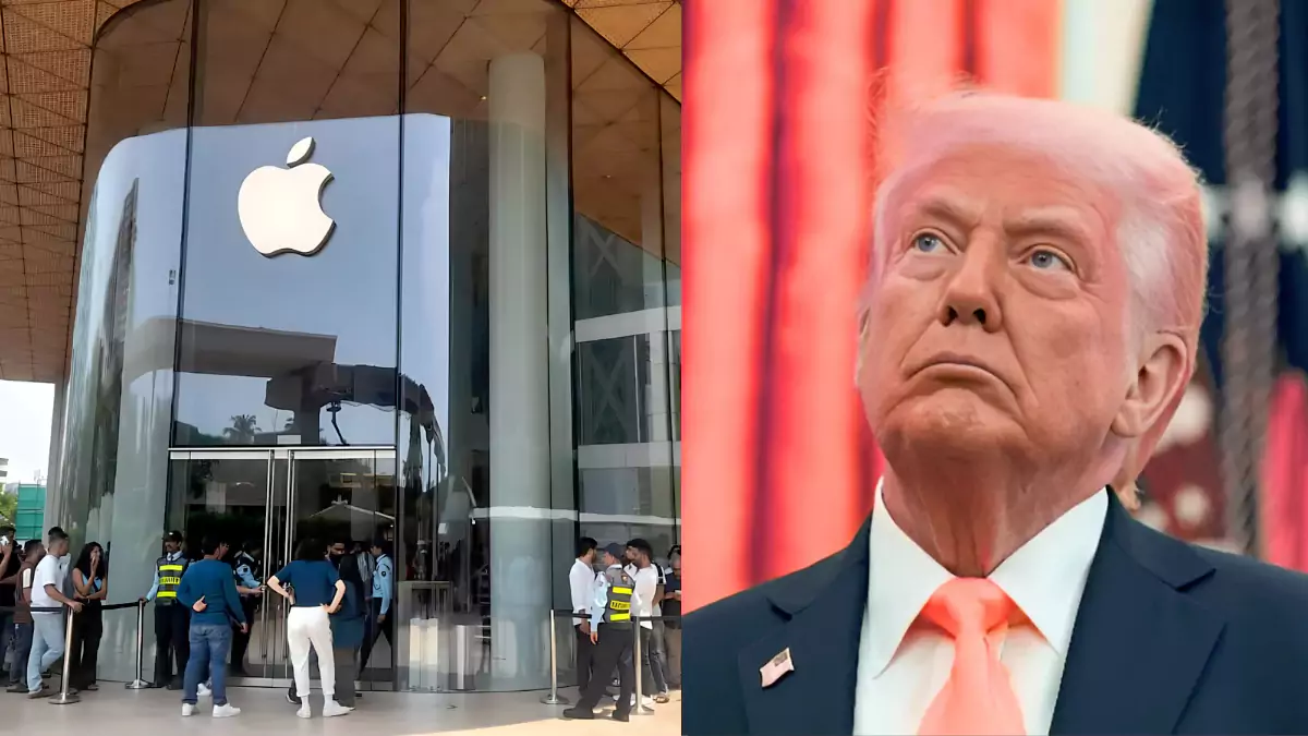 Apple की 'मेक इन इंडिया' पहल को दर्शाता है