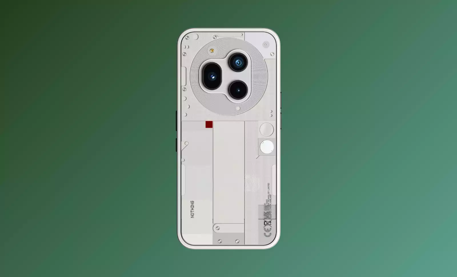 Nothing phone 3 का ट्रांसपेरेंट बैक और ग्लिफ मैट्रिक्स