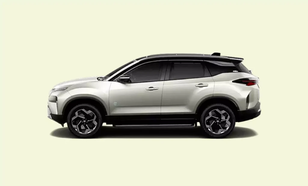 Tata Harrier EV side view