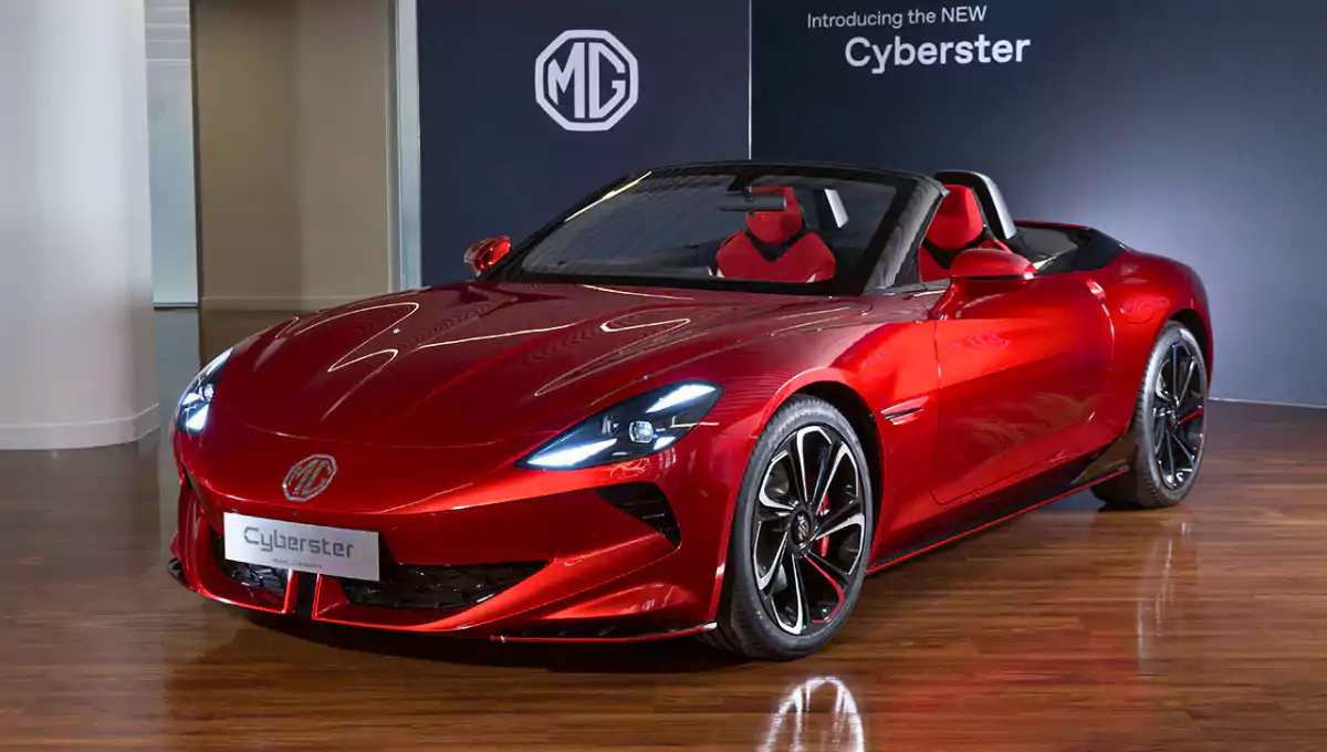MG Cyberster india price