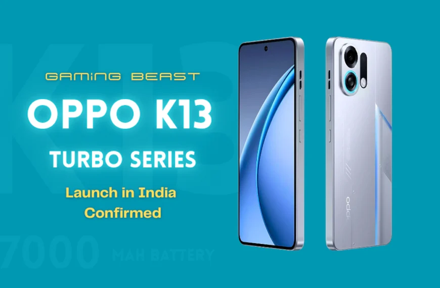 Oppo K13 Turbo Series Launch in India confirmed