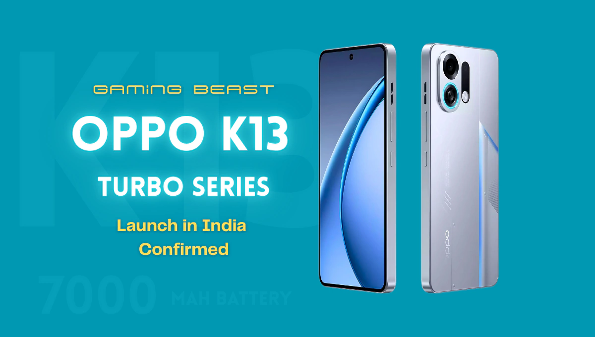 Oppo K13 Turbo Series Launch in India confirmed