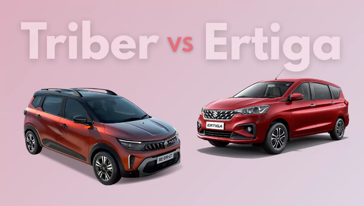 Renault Triber vs Maruti Ertiga कौनसी 7 सीटर है आपकी फैमिली के लिए बेस्ट