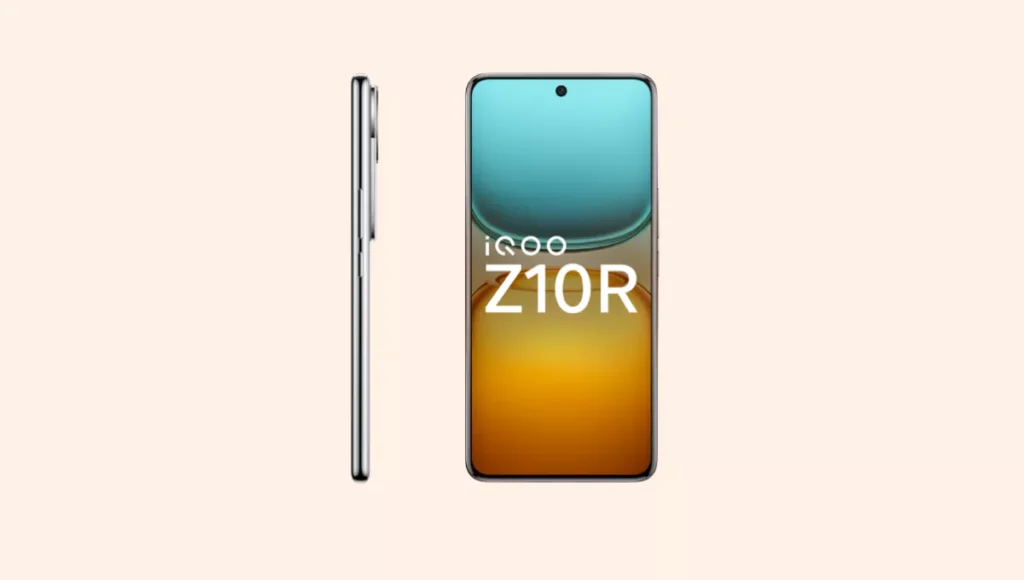 iQOO Z10R display and side view