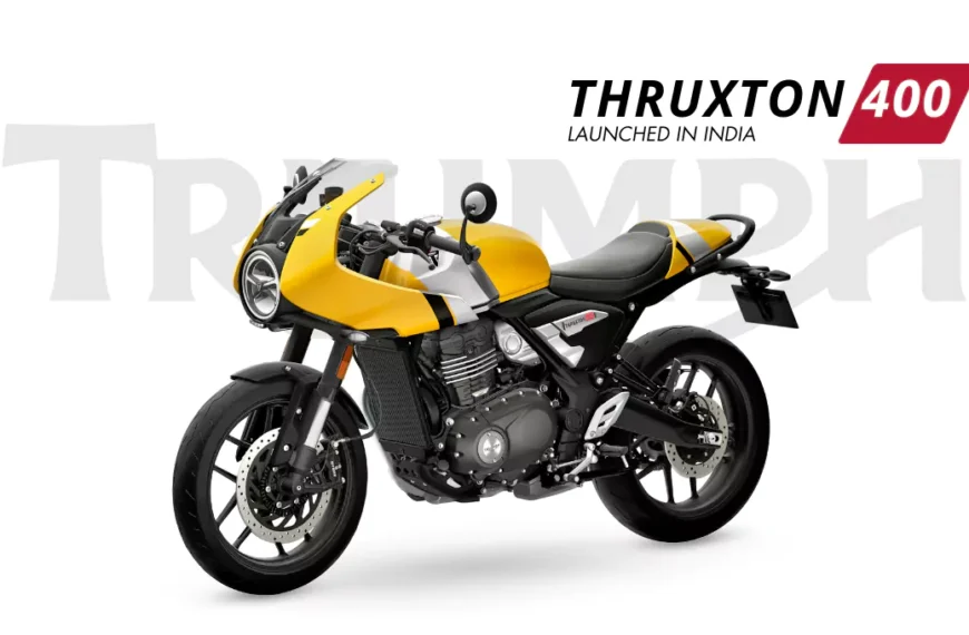 THRUXTON 400 LAUNCHED IN INDIA