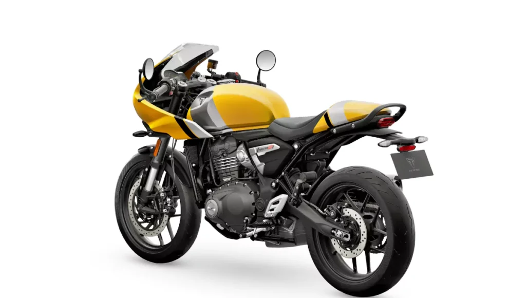 THRUXTON 400 yellow colour